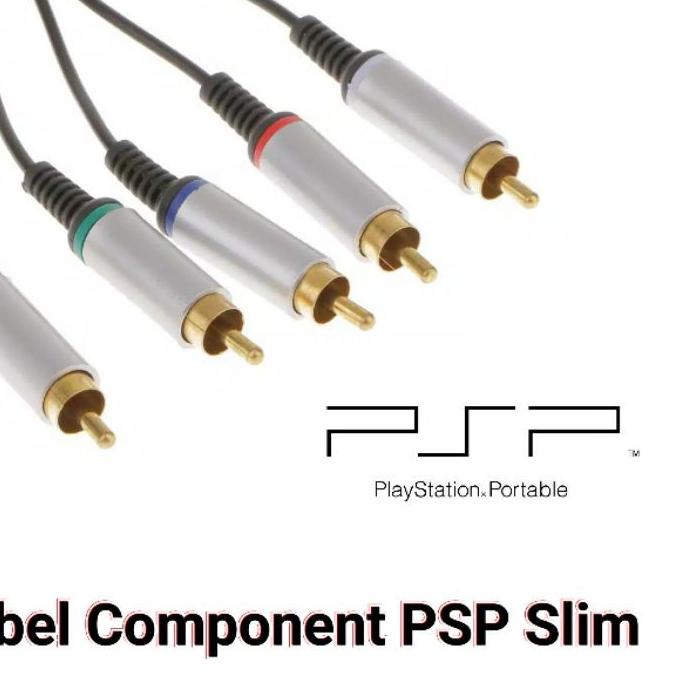 Terbaik Kabel Component PSP Slim 2000 3000 Komponen Cable TV PSP Seri Slim ?