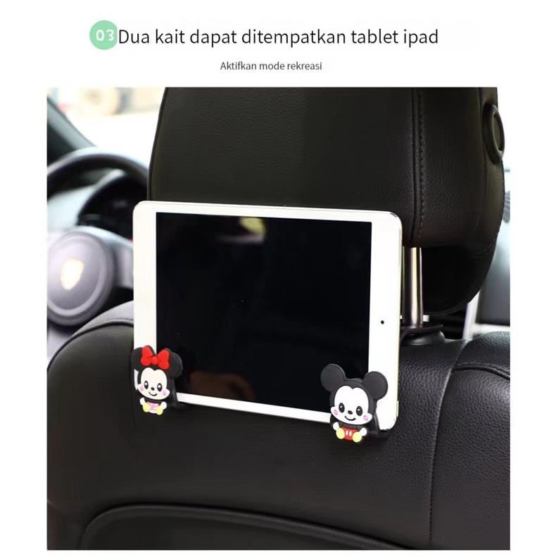 (ada stok, dikirim dari jakarta)Gantungan barang  mobil / Hanger Jok Mobil / Car Hanger
