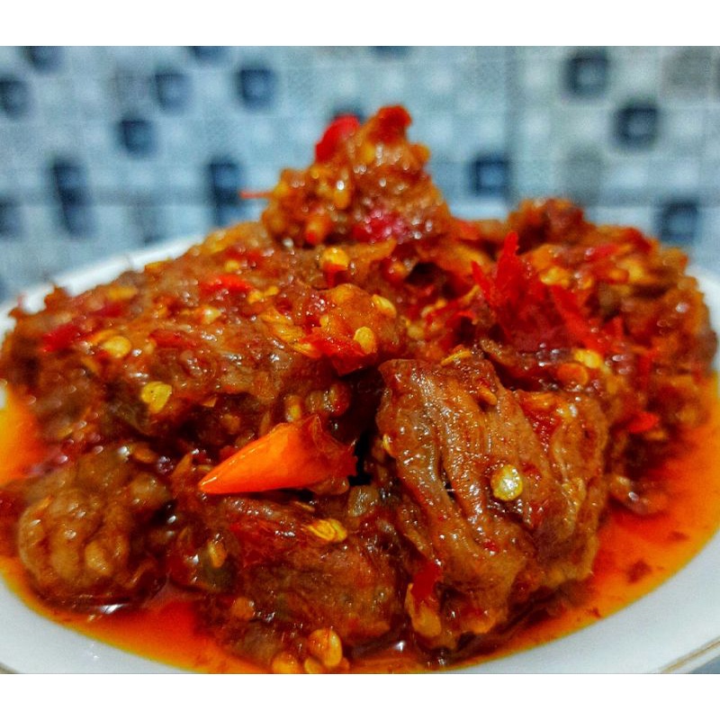 

Oseng Daging+Tetelan Lev :Devil 165gr