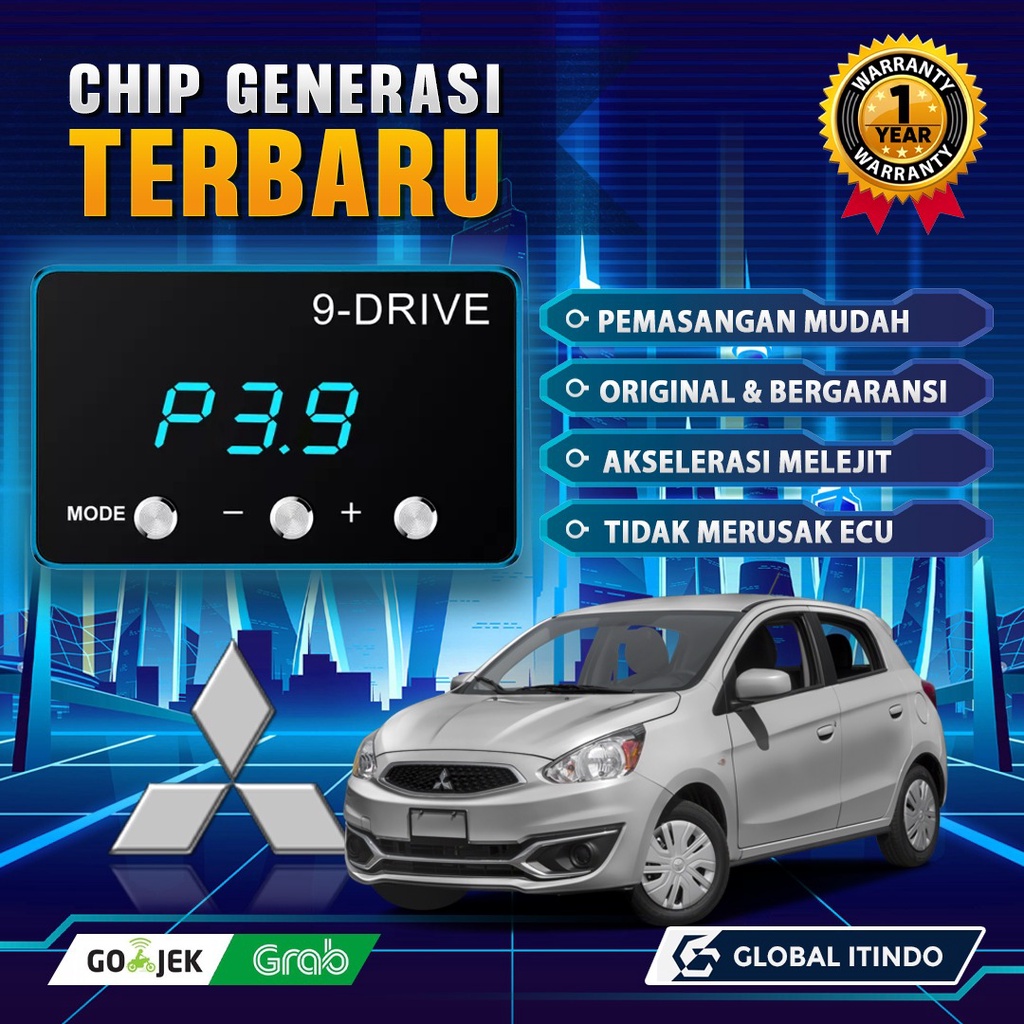 9 Drive Mitsubishi Mirage Piggyback Throttle Controller ECU Remap