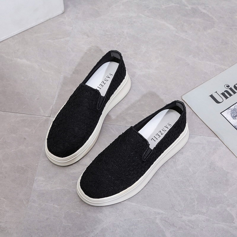 [COD] 0021 Sanzeil Davve Slip On Sepatu Wanita Import