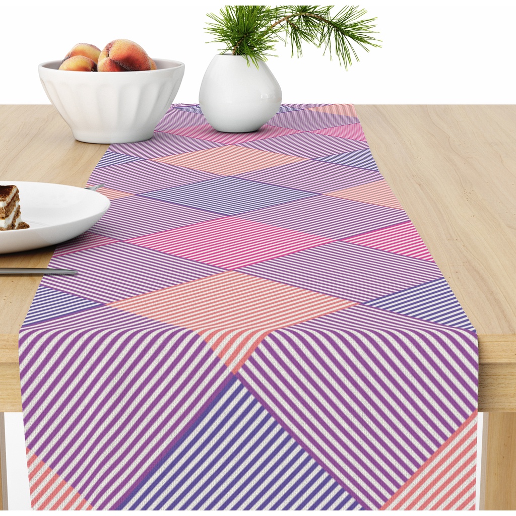 Table Runner Panjang Taplak Meja Mewah Aesthetic Minimalis Bahan micro