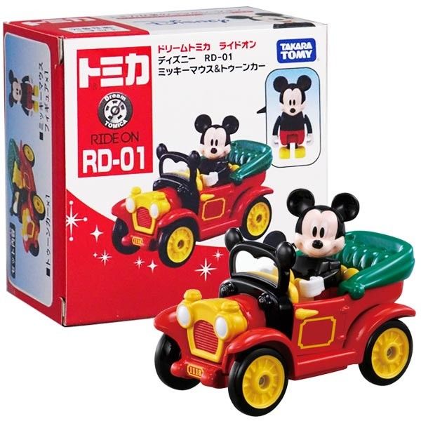 Tomica Dream Ride On Disney RD-01 Mickey Mouse & Toon Car