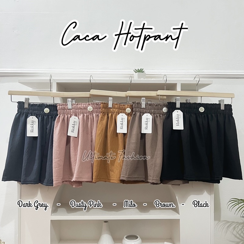Image of Caca Hot Pant - Short Pants Crinkle - Hotpant Celana Pendek Wanita #6