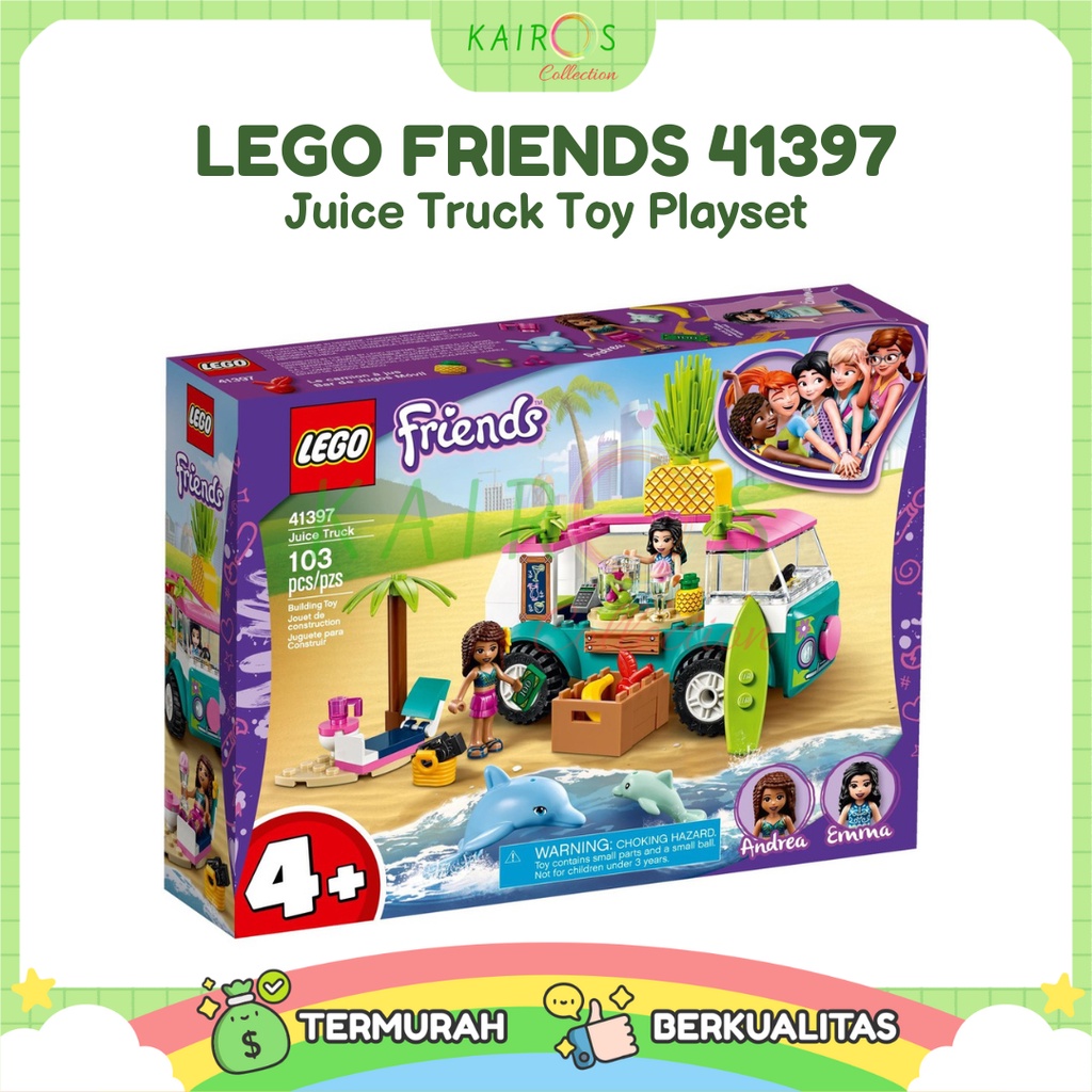 Lego Friends 41397 Juice Truck Toy Playset