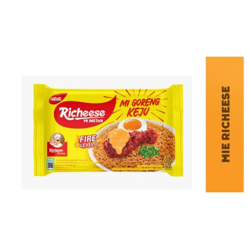 

mie richeesee keju 0 level