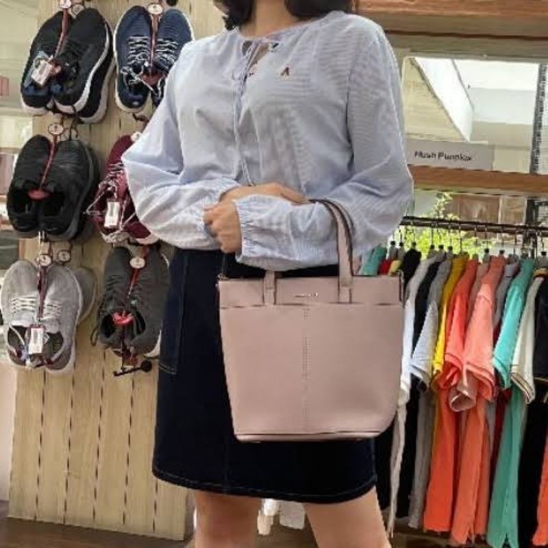 Tas Top Handle Wanita HUSH PUPPIES Original Amaya Satchel