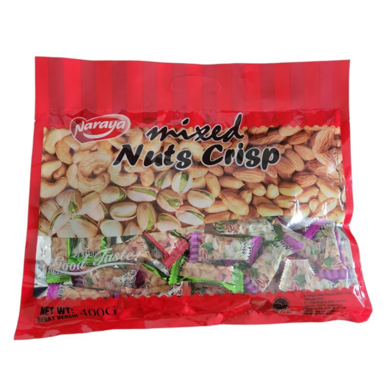 

Naraya Mixed Nuts Crisp 400g - Enting Enting Gepuk