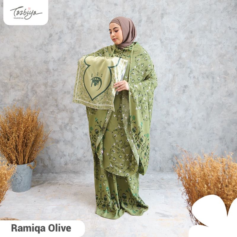 MUKENA TAZBIYA SET SEJADAH RAMIQA SERIES ALLSIZE