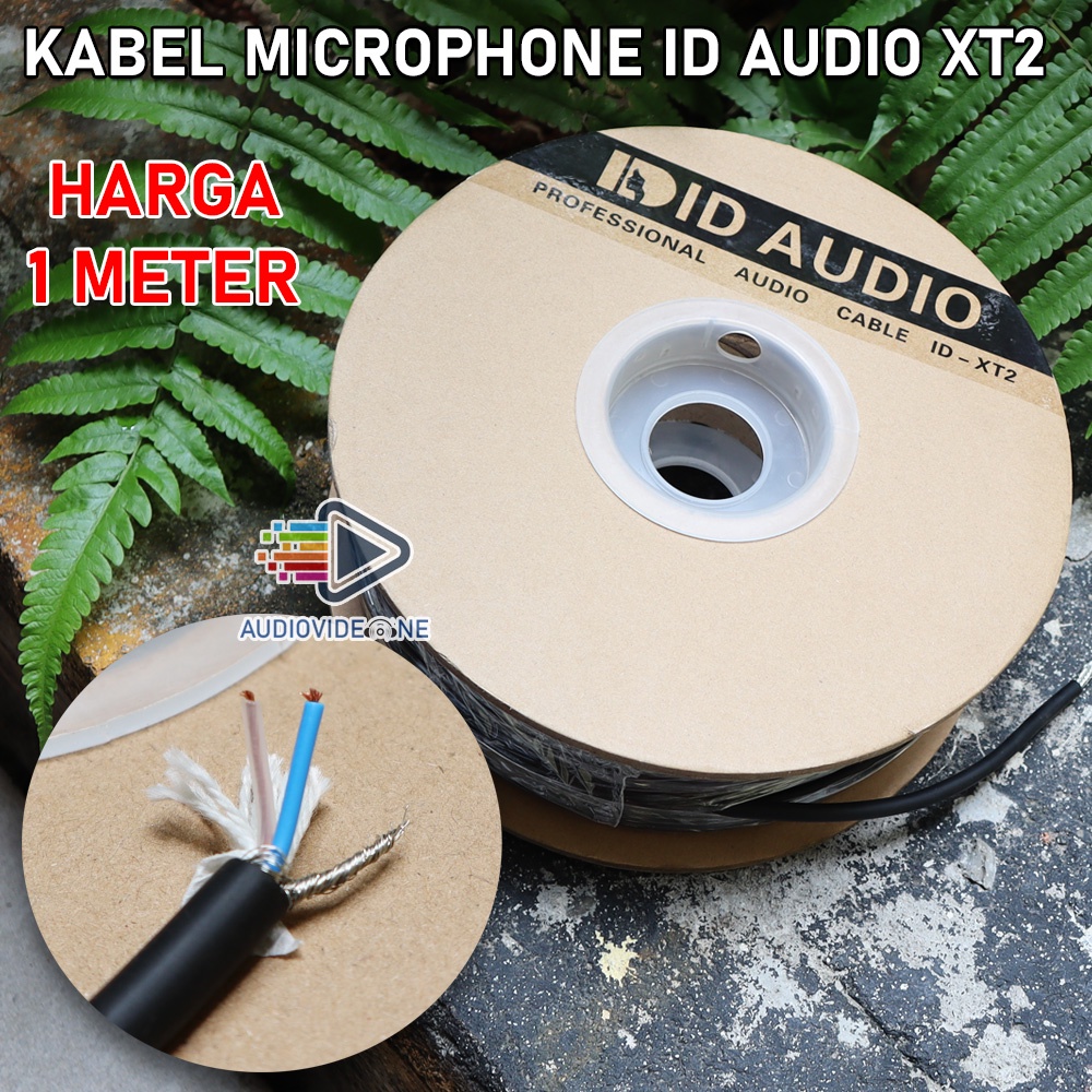 Kabel Mic ID AUDIO XT2 Kabel Audio L2T2S Isi 3 Stereo Original