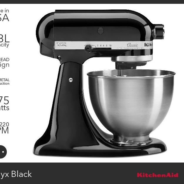 KitchenAid 5K45SSEOB Stand Mixer