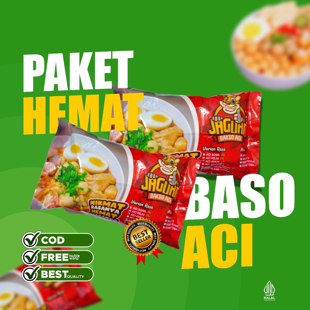 PAKET HEMAT BASO ACI JAGUAR INSTAN