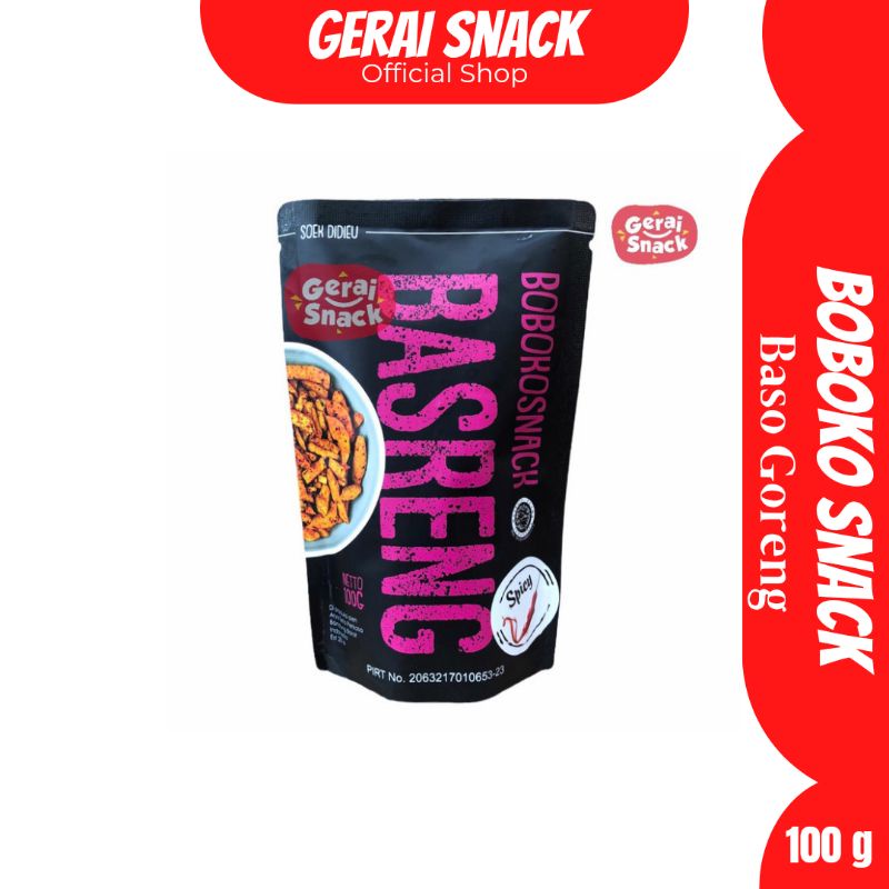 Basreng Boboko Baso Goreng Spicy Khas Bandung 100 g