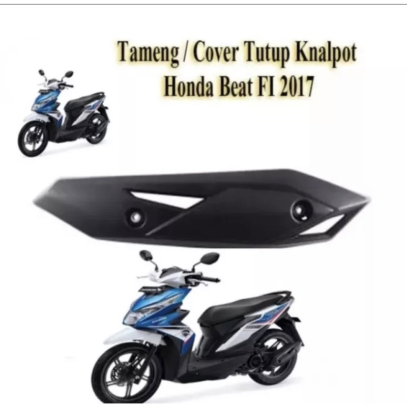 Tameng knalpot carbon beat / cover knalpot carbon