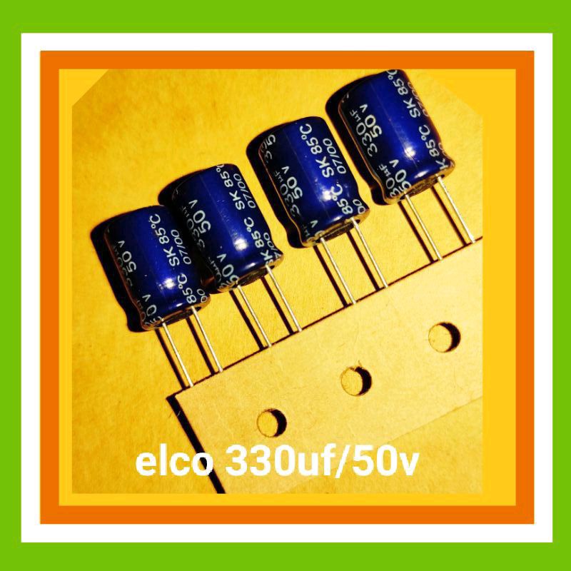elco 330uf/50v elco 330uf 50volt