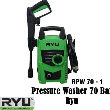 Tekiro Ryu Mesin Steam Cuci Mobil Motor Jet Cleaner Rpw 70-1 70 Bar