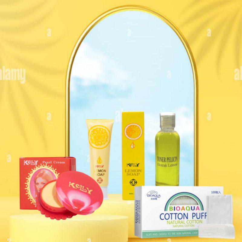 PAKET KELLY PEARL CREAM,SKINCARE WAJAH KELLY