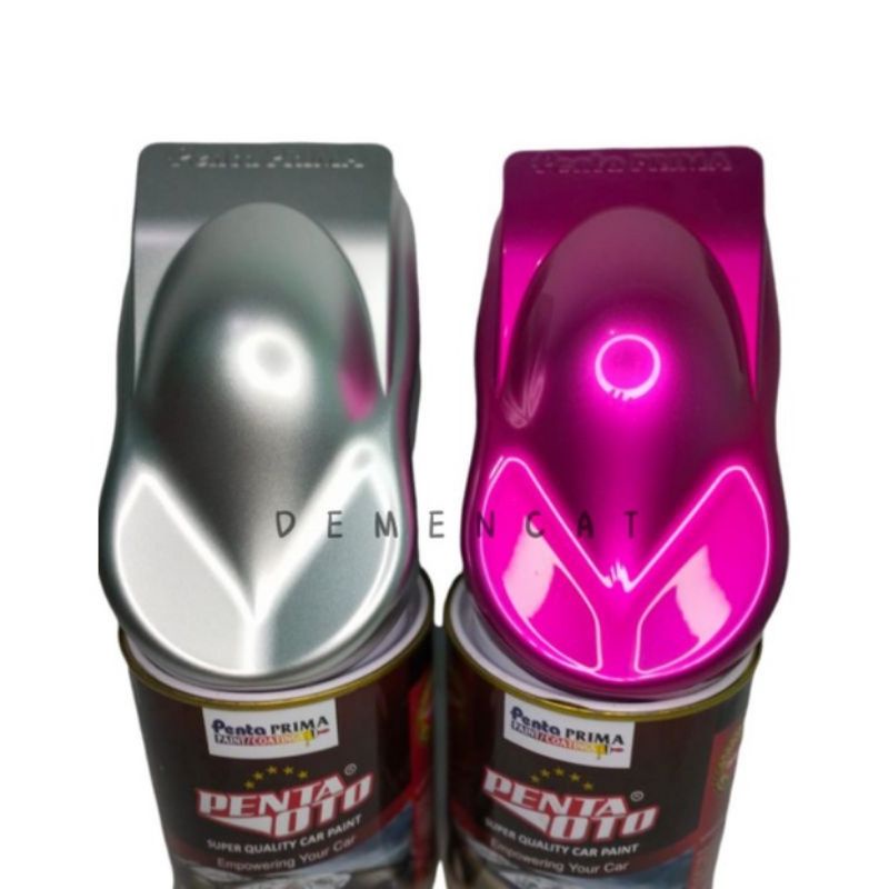 Paket Cat Candytone PU Pink /Cat Candy Pink / Paket Cat Candytone PU Paket Pink Silver / Paket Cat C