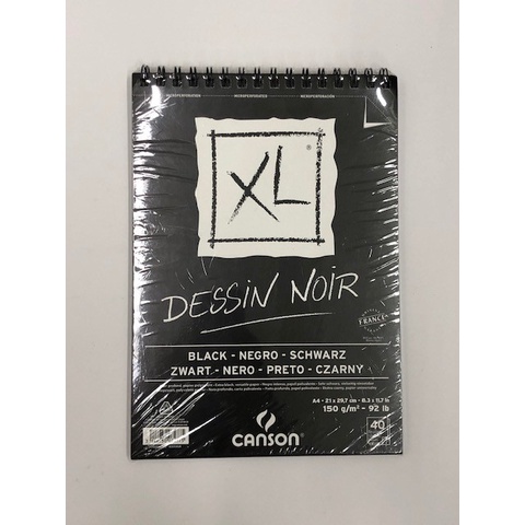 

Sale Canson Dessin Noir Black Pad A4 150Gr 40 Lb Bergaransi