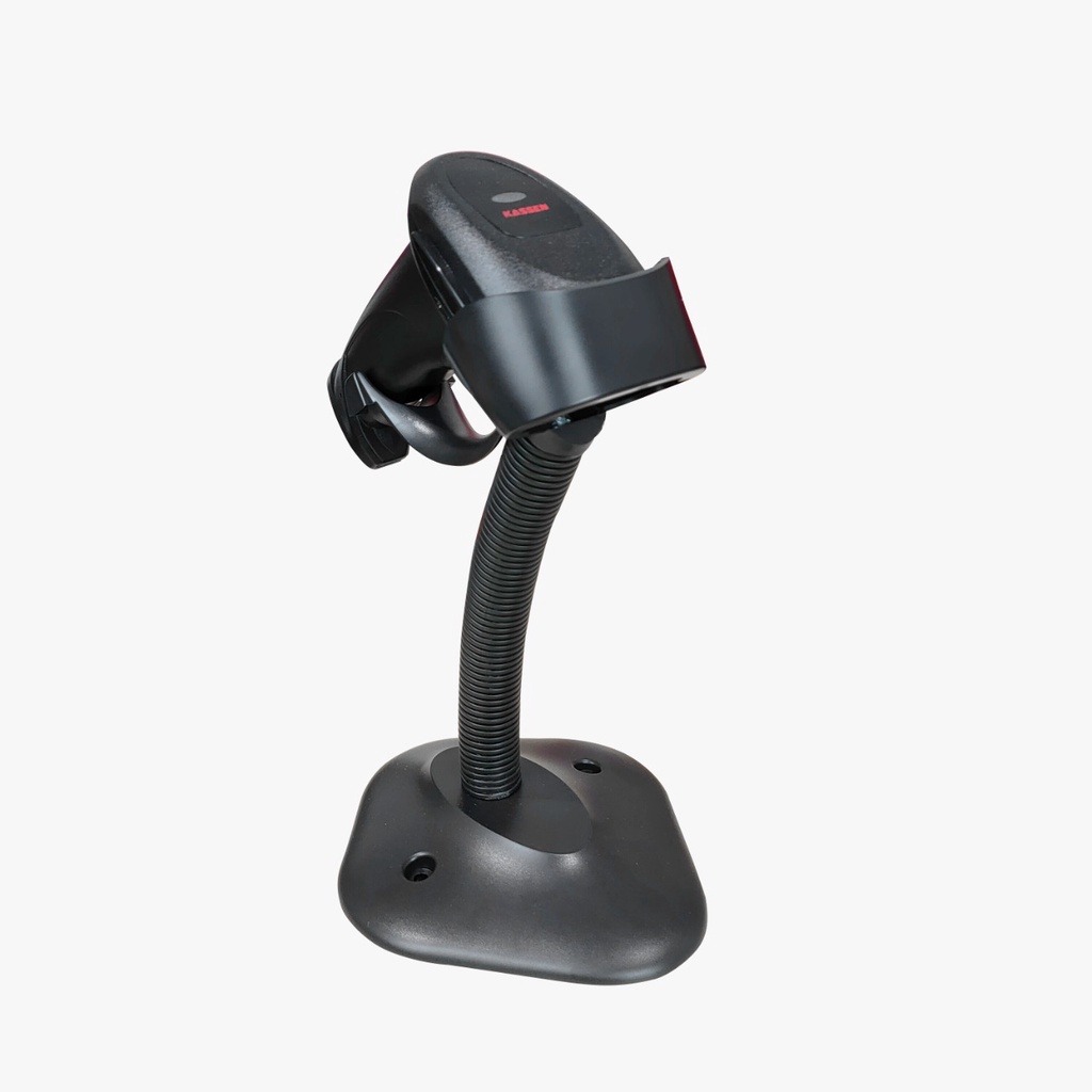KASSEN KS601 SCANNER BARCODE 1D WIRED USB PLUS STAND KS-601 KS 601 SETARA PRJ-333