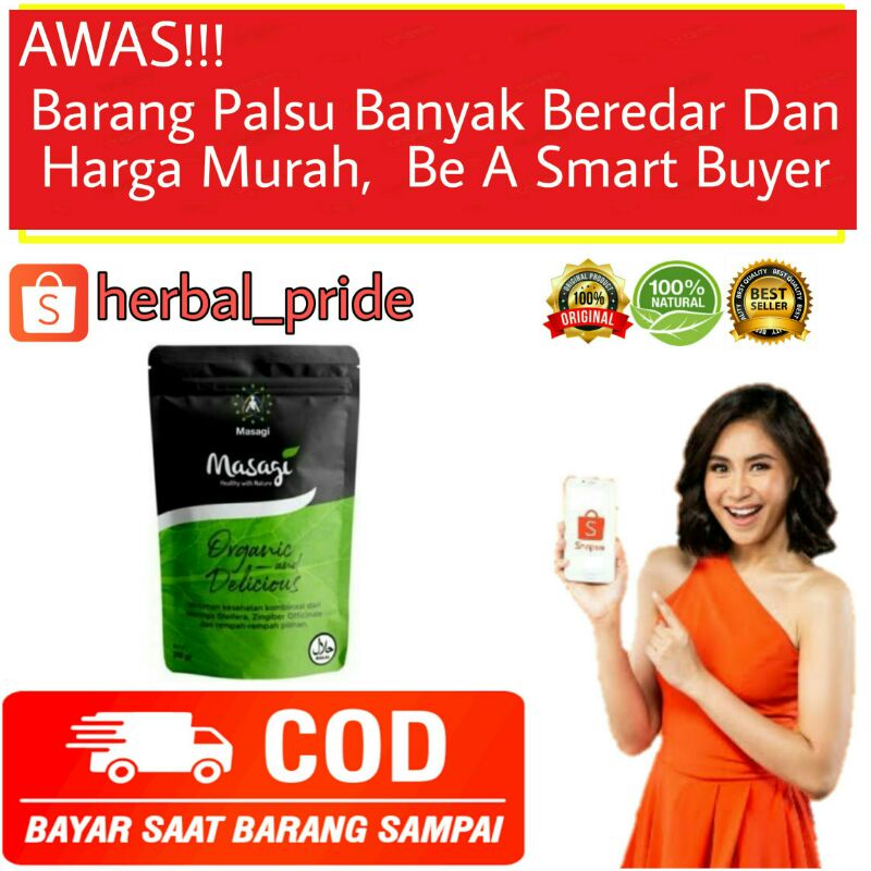 Masagi Obat Diabetes Kemasan 215gr Herbal Diabetes