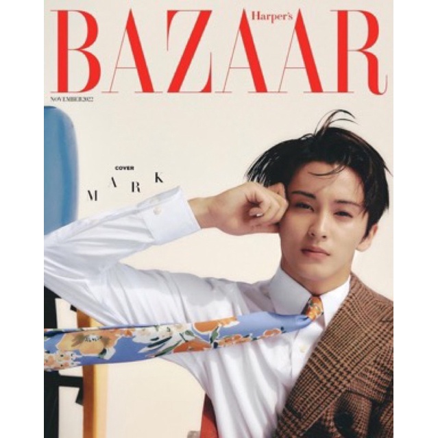 [D P] HARPER’S BAZAAR MAGAZINE MARK LEE NCT NOVEMBER 2022 ISSUE