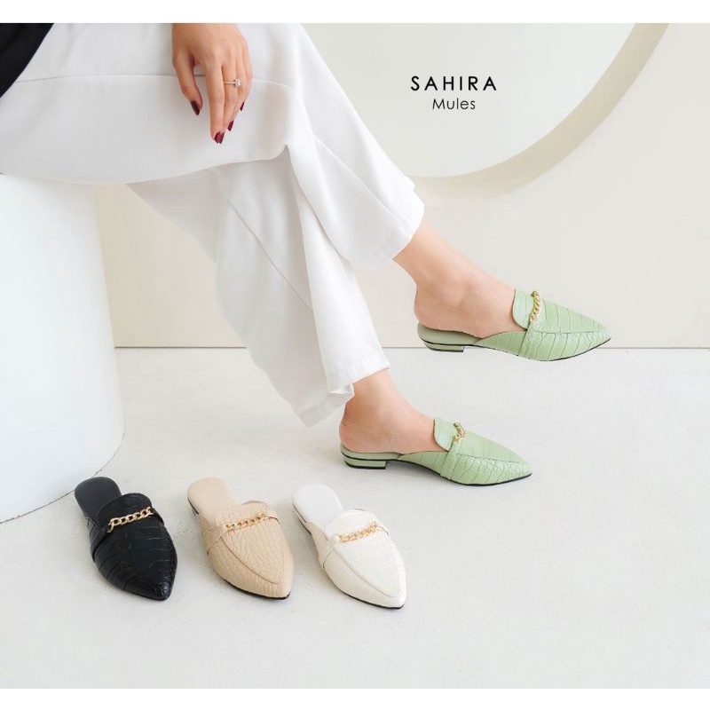 Damelia Sahira Mules Sandal Wanita Melstore Jkt