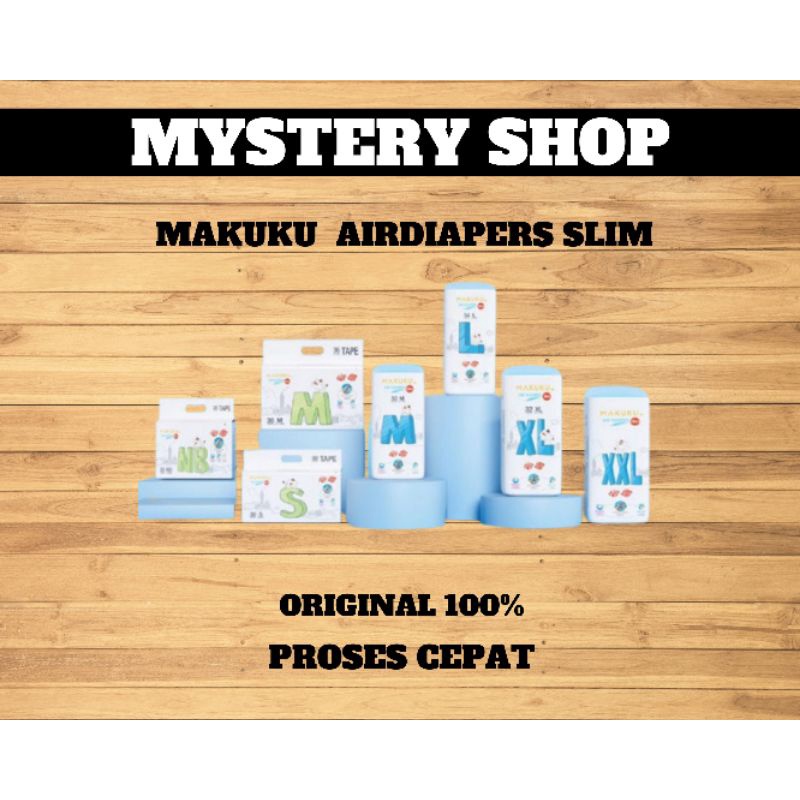 Makuku Air Diapers Slim (1 karton)