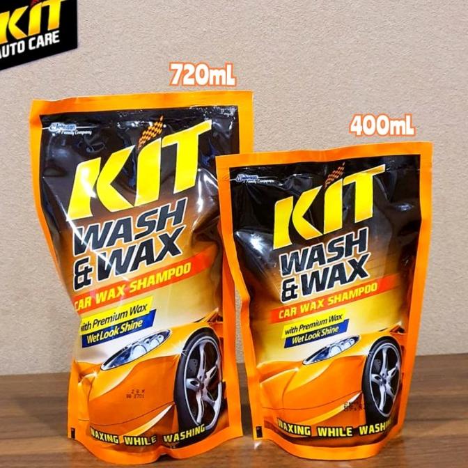 KIT Wash & Wax Shampoo Mobil-Motor