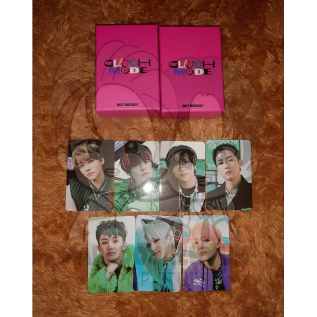 NCT DREAM - PENDANT NECKLACE GLITCH MODE JAEMIN JISUNG JENO CHENLE MARK RENJUN[PELUNASAN+READYSTOCK]