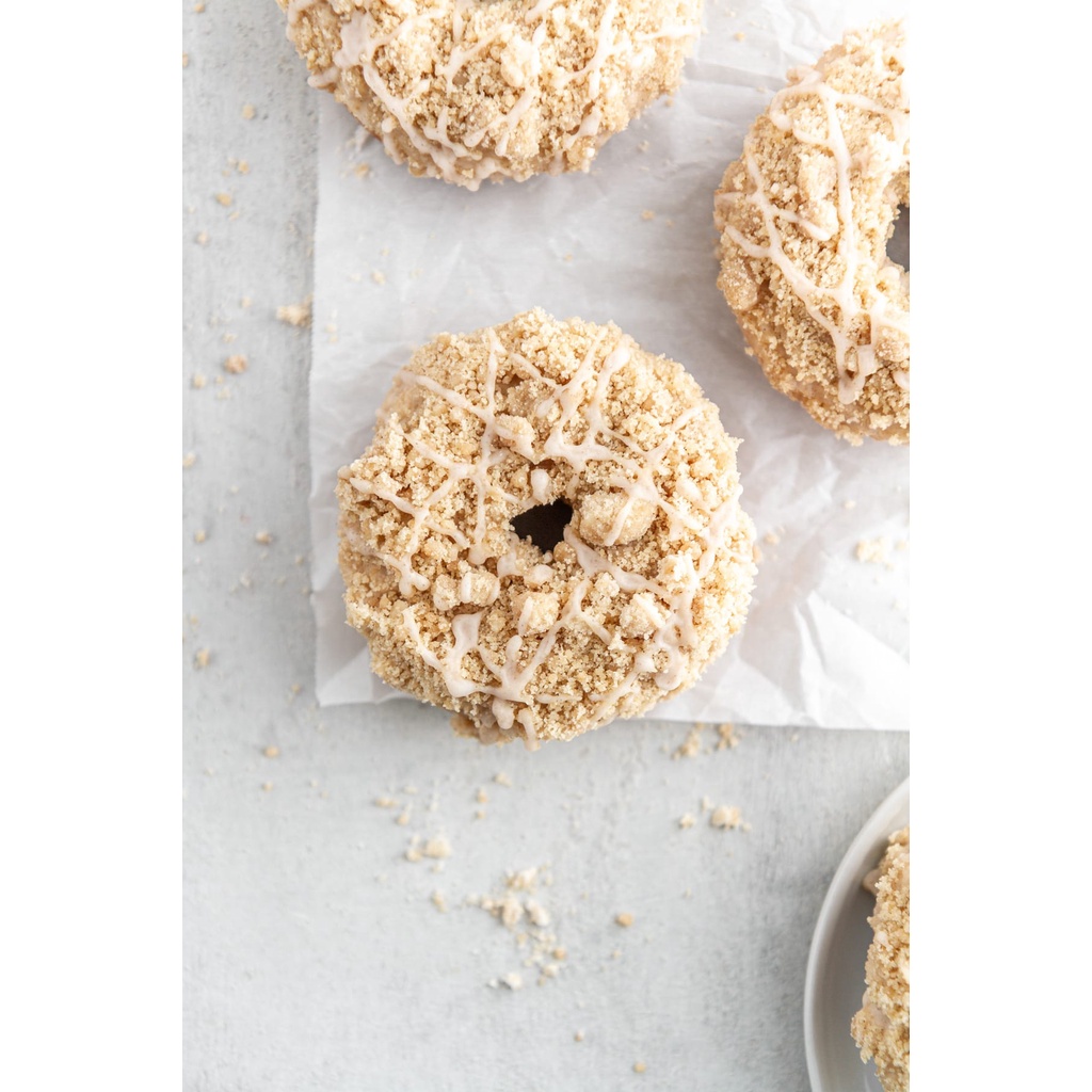 COOKIE CRUMBLE LA KREIVA BUNDLING 100GR - TOPPING DONAT PAKET BUNDLING - TOPING PISANG COKLAT NUGGET - TABURAN DONAT KUE