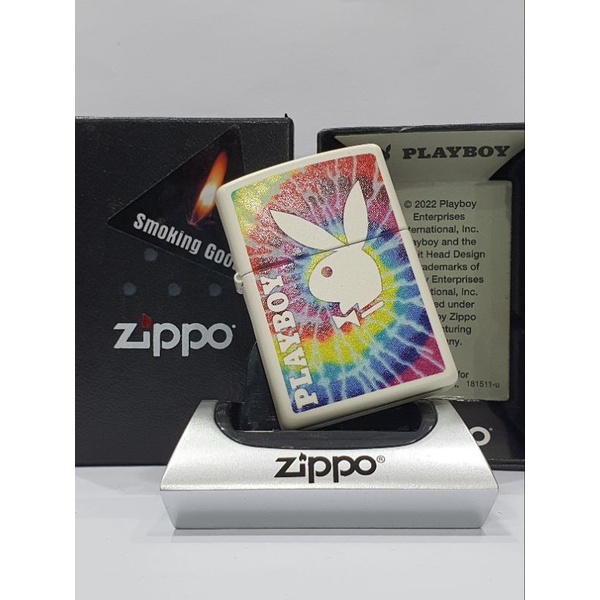 Zippo Original Playboy Rabbit Design 48373