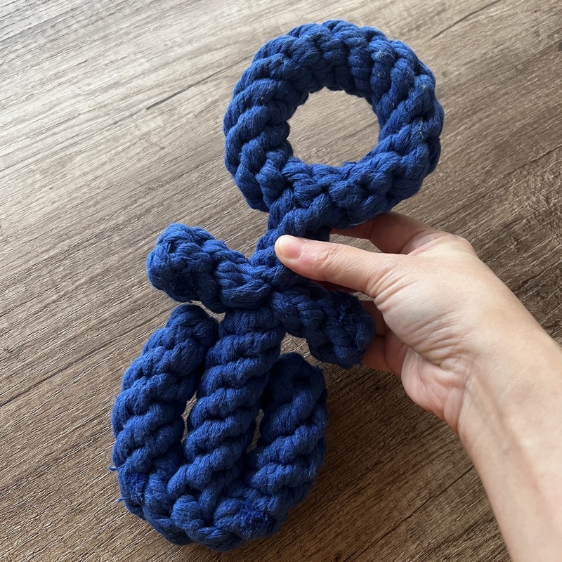 Big size chewing rope for teething and clean teeth ANCHOR