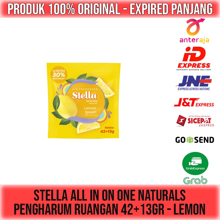 STELLA ALL IN ONE PARFUM GANTUNG PENGHARUM RUANGAN MOBIL 42gr