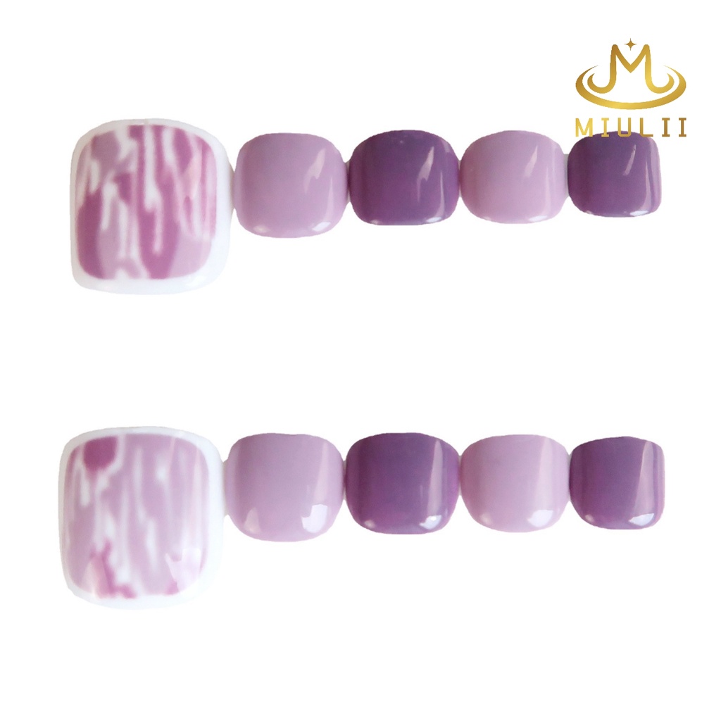 MIULII / KUKU PALSU   A0566  / 24PCS / 3D / NAIL ART / PREMIUM / CUTE / FREE LEM JELLY / KUTEK