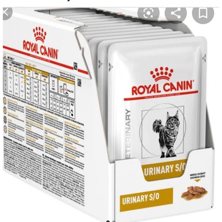 ROYAL CANIN URINARY CAT SACHET (BOX)-ROYAL CANIN URINARY CAT SACHET 1 BOX-RC URINARY SACHET PER BOX-