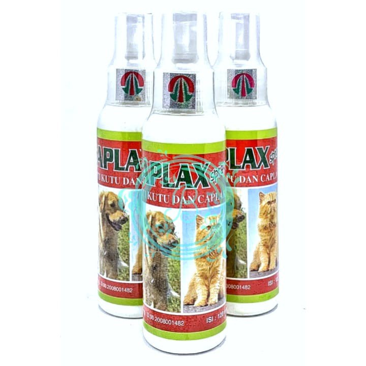 Caplax Spray Anti Flea &amp; Tick 120ml Obat Anti Caplak dan Kutu Kucing dan Anjing 120 ml