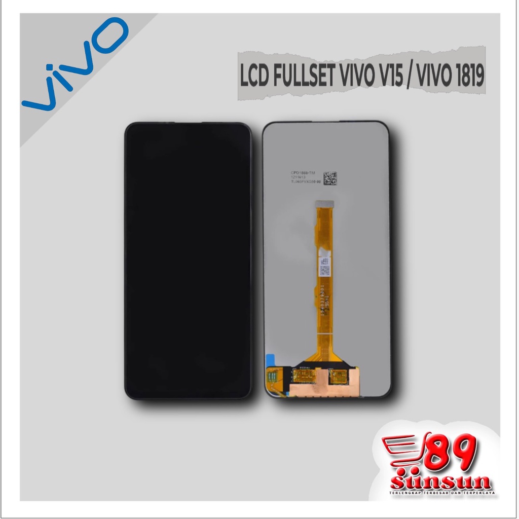 LCD FULLSET VIVO V15/VIVO 1819 ORI BLACK