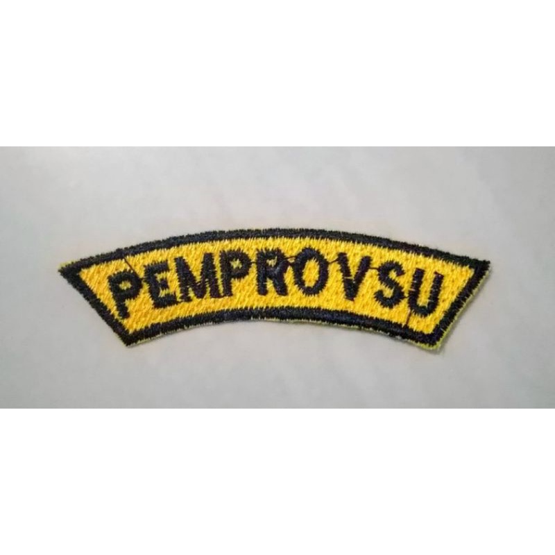 BADGE TULISAN PEMPROVSU BORDIR