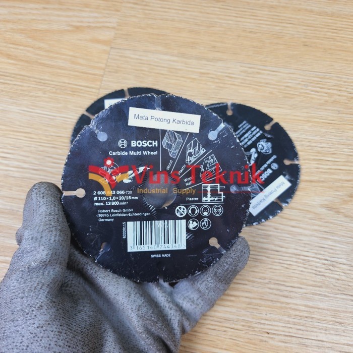 Batu Potong Gerinda Bosch Carbide Multi Wheel Multipurpose 4Inch