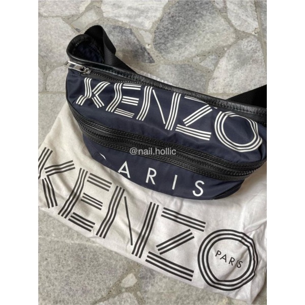 KENZO WAIST BAG ORIGINAL AUTHENTIC 100% TAS PINGGANG. BUMBAG.