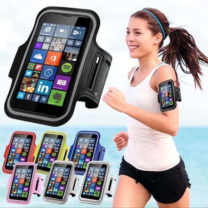 SPORT ARMBAND HP TAS HP OLAHRAGA TEMPAT HP LENGAN UNTUK LARI JOGGING