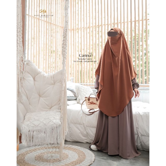 Gamis Alyssa dan Canna Series by Alfi Huraiyah