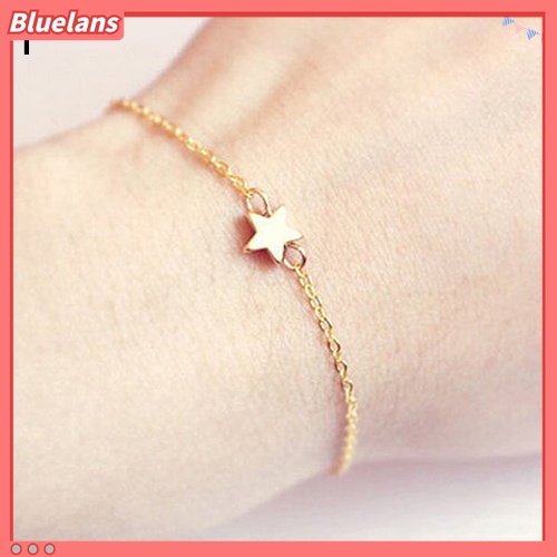 Perhiasan Gelang Rantai Lapis Emas Perak Untuk Hadiah Wanita