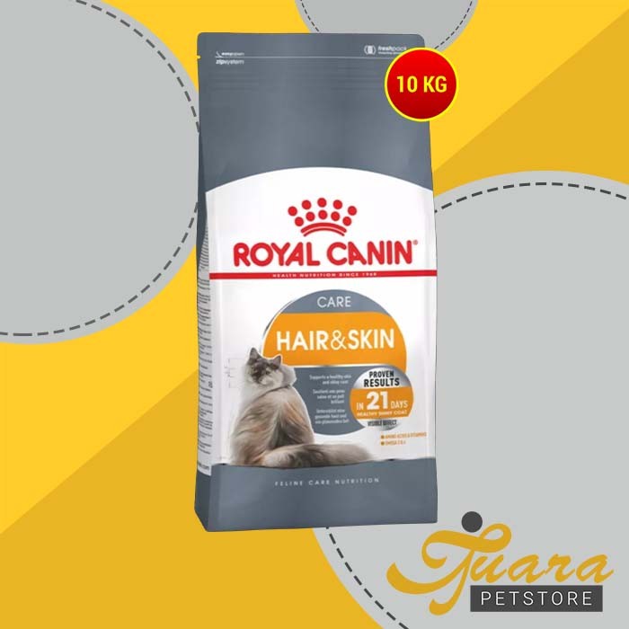 Makanan Kucing Royal Canin Hair &amp; Skin 10 kg / Hair and Skin 10kg