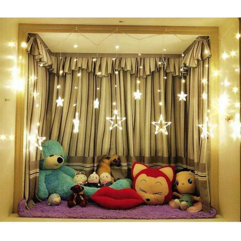 Lampu Tumblr Tirai Bintang Besar LED Tumblr Light / LED STAR CURTAIN LIGHT