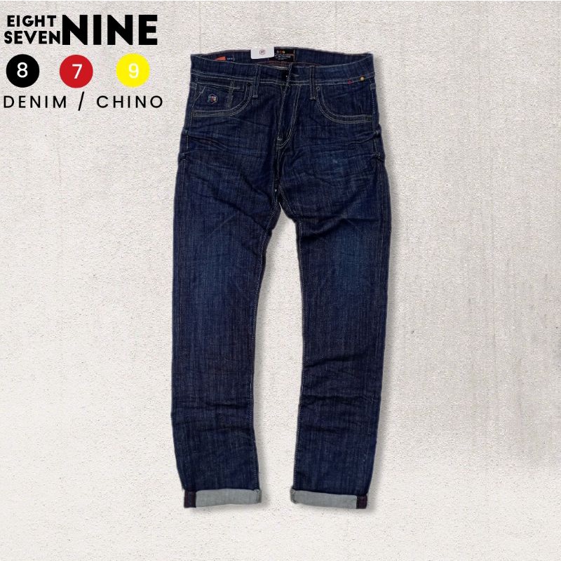 CELANA JEANS PANJANG ORIGINAL EIGHT SEVEN NINE 879 DENIM / CELANA JEANS ORIGINAL DISTRO 879
