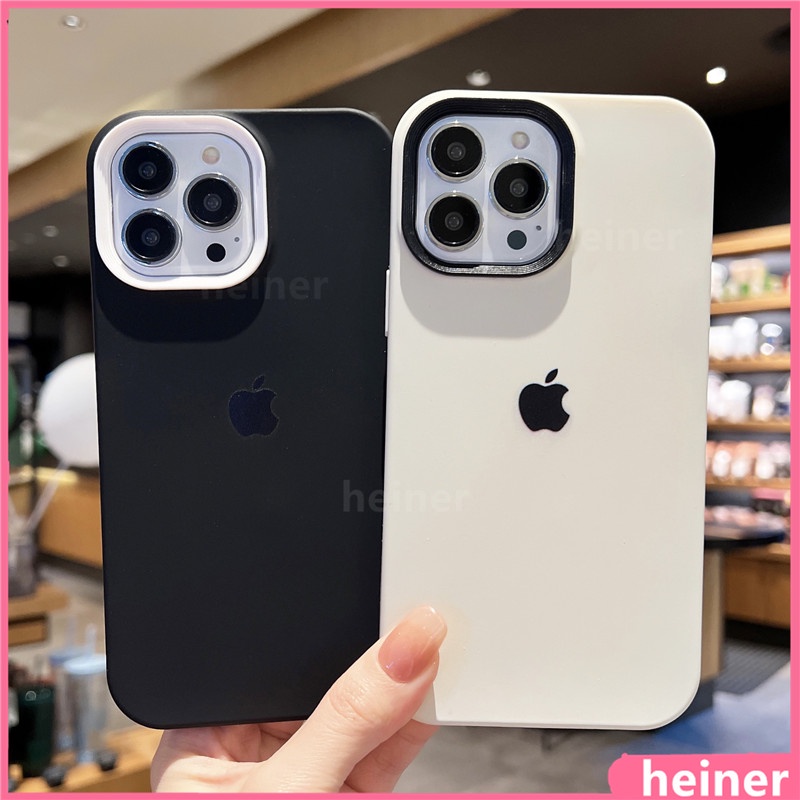 3in1 Case Bahan Silikon Untuk IPhone 14 13 12 11 Pro MAX Plus X XS MAX XR 7 8 Plus SE 2020