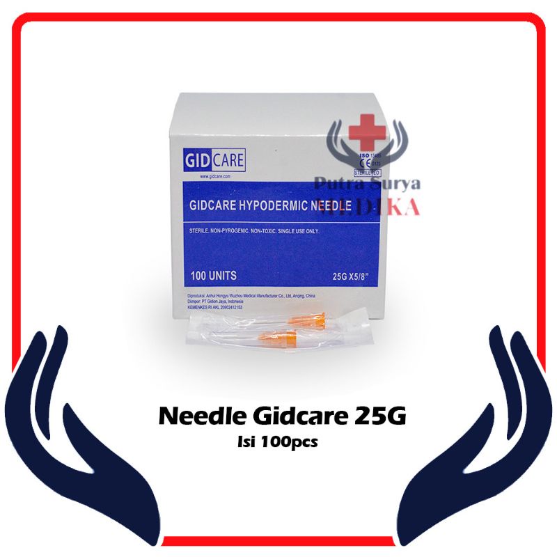 Needle 25 G Gidcare