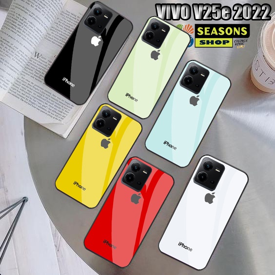 [ Vivo V25e ] Vivo V25e Terbaru Vivo V25e 2022 Softcase Vivo V25e Terbaru Softcase Kaca Vivo V25e - 
